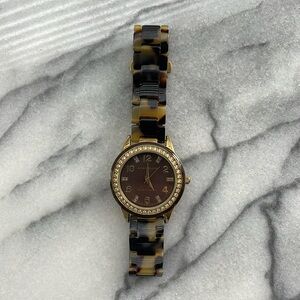 Anne Klein Tortoise Shell Watch